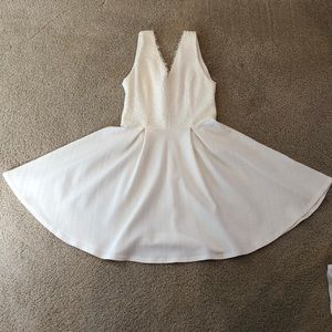 White dress!